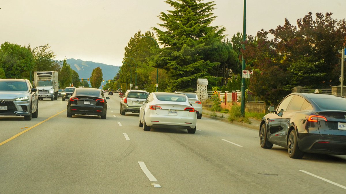 あまりにもテスラすぎた、バンクーバー