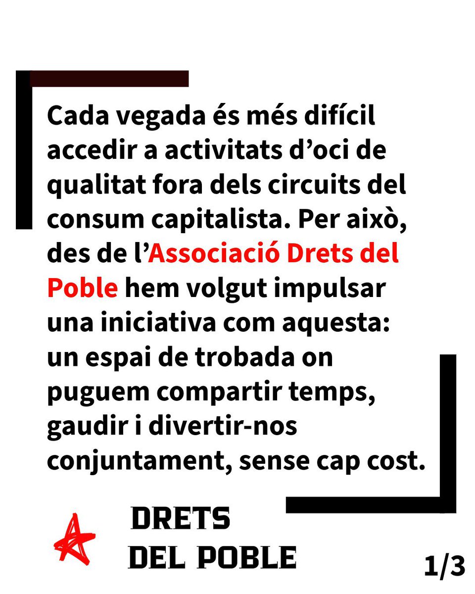 Dretsdelpoble's tweet photo. T’esperem aquest dissabte! #sfc182 https://t.co/PJgmIpAlIm