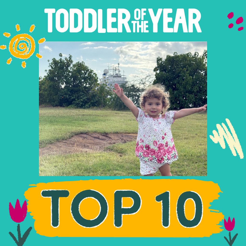 Leila’s falling behind..but it’s not too late to vote for her everyday! 💖 Head on over to the link 🔗 

toddleroftheyear.org/2025/leila-40bd