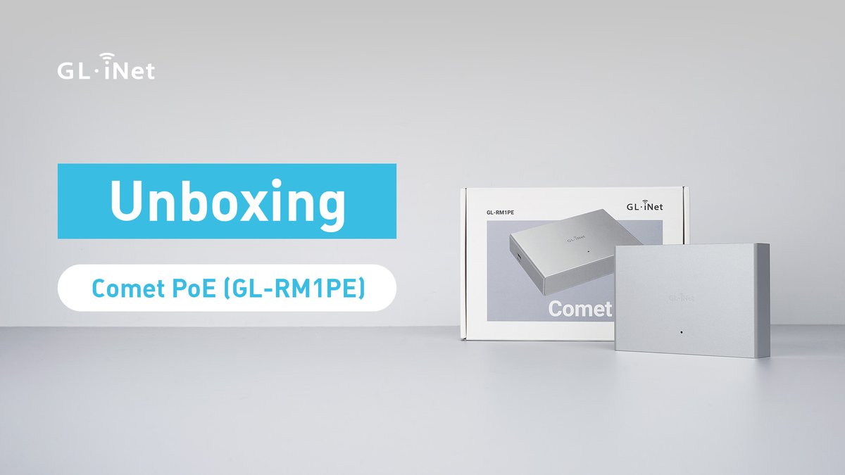 Discover GL.iNet Comet PoE (GL-RM1PE)—the PoE-powered KVM that 