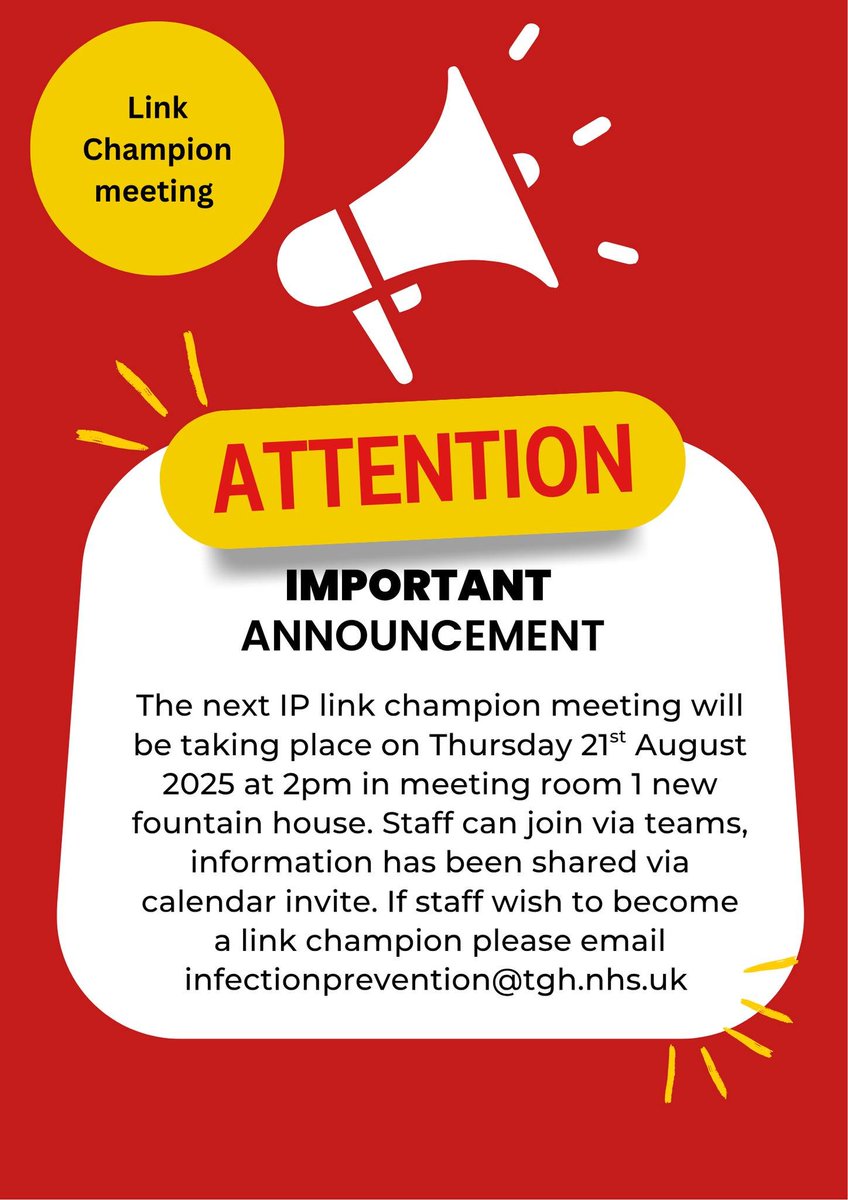 Tameside & Glossop Infection Prevention (@iptameside) on Twitter photo 
