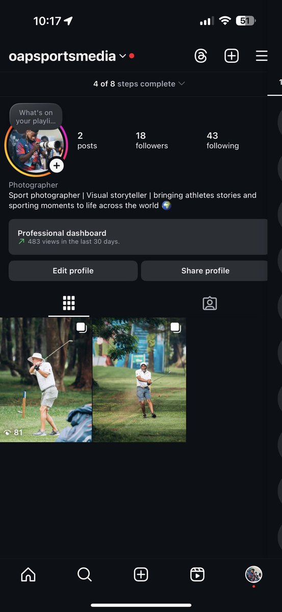 I’m excited to announce that I’m launching my Sports Photography page on Instagram! Join me on this journey to capture the thrill of the game, stunning athletes, and unforgettable moments.

OapSportsMedia 

instagram.com/oapsportsmedia…