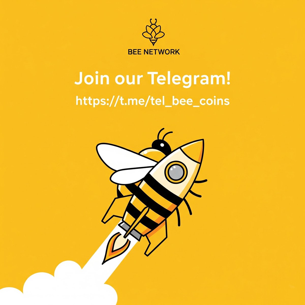 bee_coins's tweet photo. 🚀 Join our Bee Network Telegram! 💛
Get the latest updates, tips & exclusive content about Bee Network.
Stay ahead in the crypto journey! 🐝
👉 https://t.co/i5hGEFtDbZ
#BeeNetwork #Crypto #BeeCoins #BeePay #BeeCard @beenetworkintl https://t.co/YtyqJzaDz0