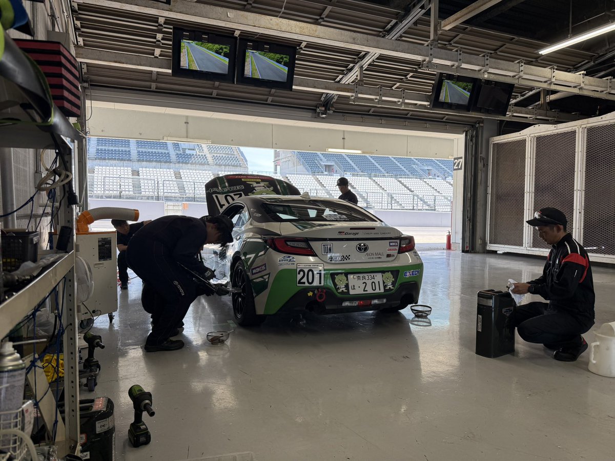 さぁ…戦わないと……

#トヨタユナイテッド奈良 
#CHAUPYRacing