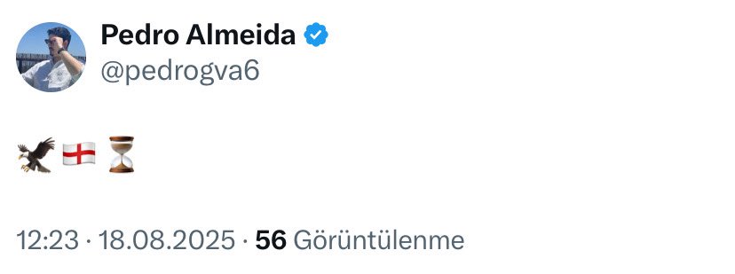 KartalRecord's tweet photo. 👀 Pedro Almeida’nın paylaşımı. https://t.co/nWt23eG1zR