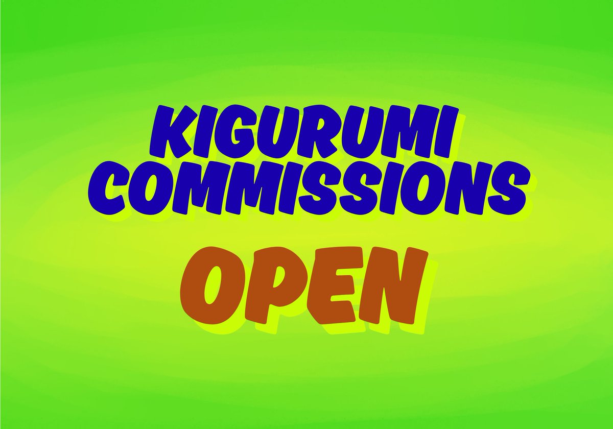 Kigurumi commissions will open today.

The commission form will launch today at 9 p.m. CET and will accept responses until 9 p.m. on August 20. 

Please read my TOS before filling out the form. The link to the TOS and commission form is in my bio (via Linktree).

Good luck!