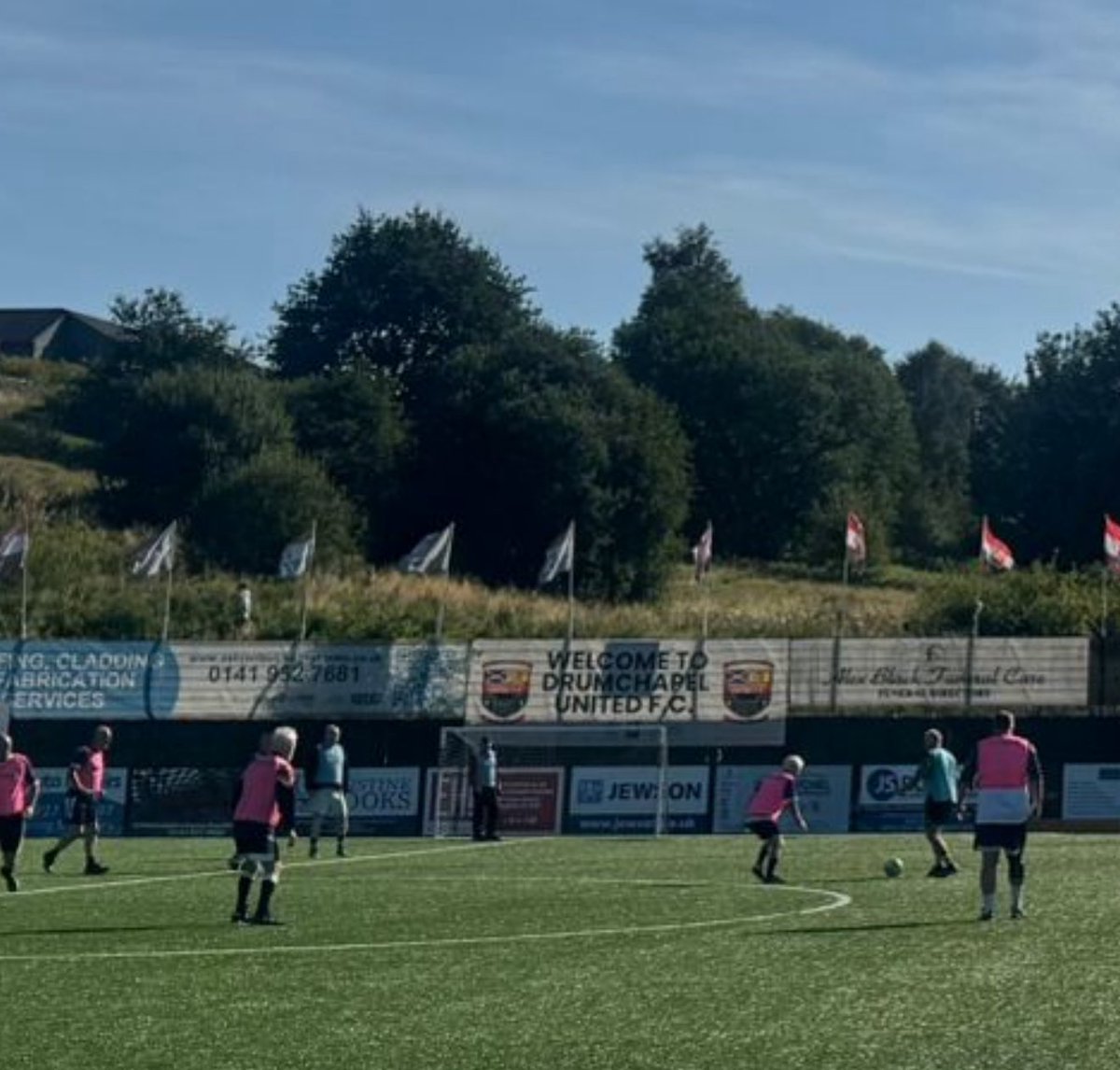 Drumchapel United (@drumchapelu) on Twitter photo Great having our walking football on our facility first thing on a Monday morning, fitness, fun and lots of chat <a href="/NHSScotland/">Office of the Chief Executive NHSScotland</a> <a href="/ScottishFA/">Scottish FA</a> <a href="/GlasgowCC/">Glasgow City Council</a> <a href="/BillKiddSNP/">Bill Kidd SNP</a> <a href="/PJFerguson18/">Patricia Ferguson</a> Great having our walking football on our facility first thing on a Monday morning, fitness, fun and lots of chat <a href="/NHSScotland/">Office of the Chief Executive NHSScotland</a> <a href="/ScottishFA/">Scottish FA</a> <a href="/GlasgowCC/">Glasgow City Council</a> <a href="/BillKiddSNP/">Bill Kidd SNP</a> <a href="/PJFerguson18/">Patricia Ferguson</a>