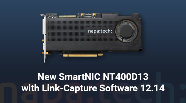 Napatech's tweet image. The FPGA and memory on the new NT400D13 SmartNIC are selected to support 2x200G packet capture. 2x200G doubles the performance requirements compared to 2x100G SmartNIC solutions. Read more here: napatech.com/products/nt400… #SmartNIC #packetcapture