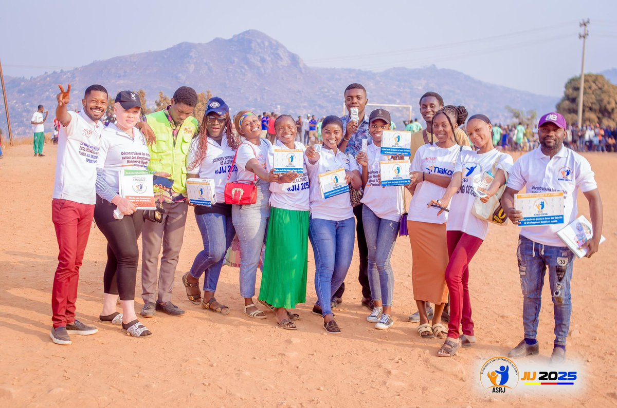 #InternationalYouthDay2025

On August 12, <a href="/Asrjrdcongo/">ASRJ</a> Kongo-Central held a mass awareness campaign about HIV/AIDS and unwanted pregnancies at the Jean Bako playing field in #Matadi. 

The campaign also  included services for attendees, with great satisfaction.

#SRHR
<a href="/UNFPARDC/">UNFPA-RDC</a>