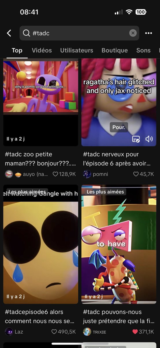 YieldPilot1's tweet image. $TADC
HuSyZB3ChbYngnQPSBWtmqceqKDUzghHCqppVf1Mpump

A new TikTok craze is blowing up around the series The Amazing Digital Circus. In under 48 hours, videos about it have already racked up more than 100 million views, and the global buzz just keeps accelerating.

Send $TADC to…