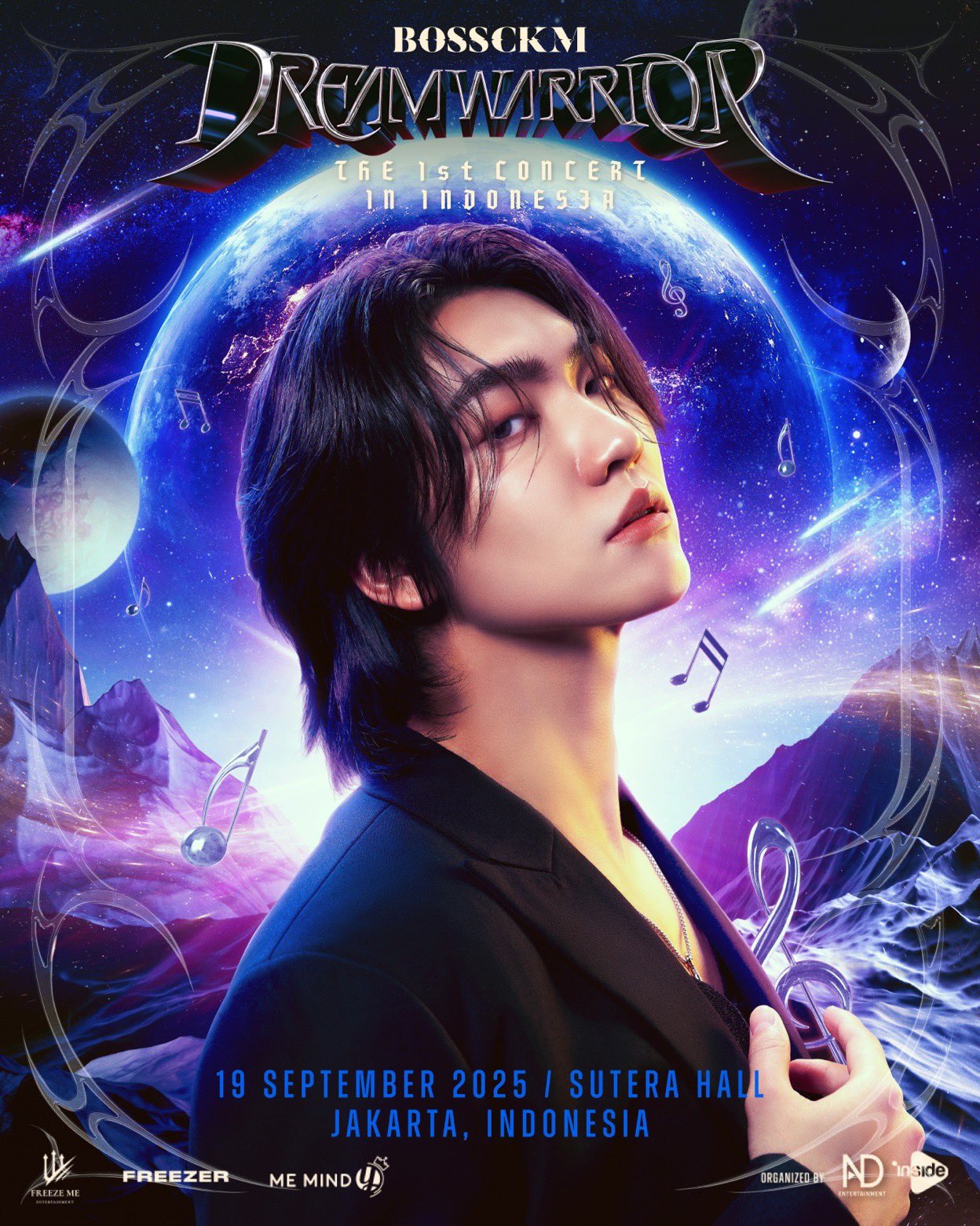 Boss CKM Dream Warrior Concert 直筆サインポスター Boss CKM Dream Warrior Concert 直筆サインポスター Boss CKM