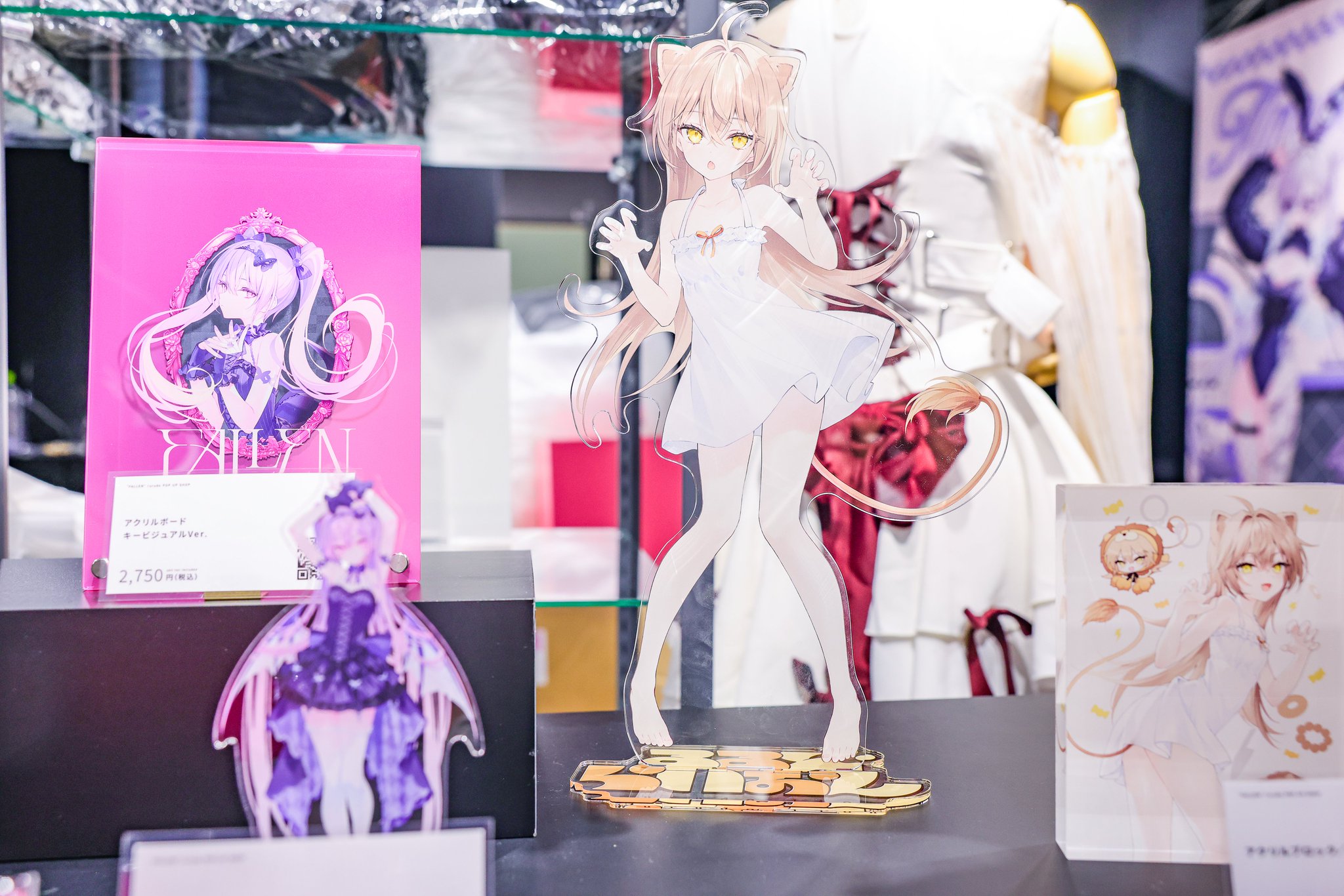 rurudoイラスト アクリルスタンド 公式BOOTH有償特典 未開封品 人気