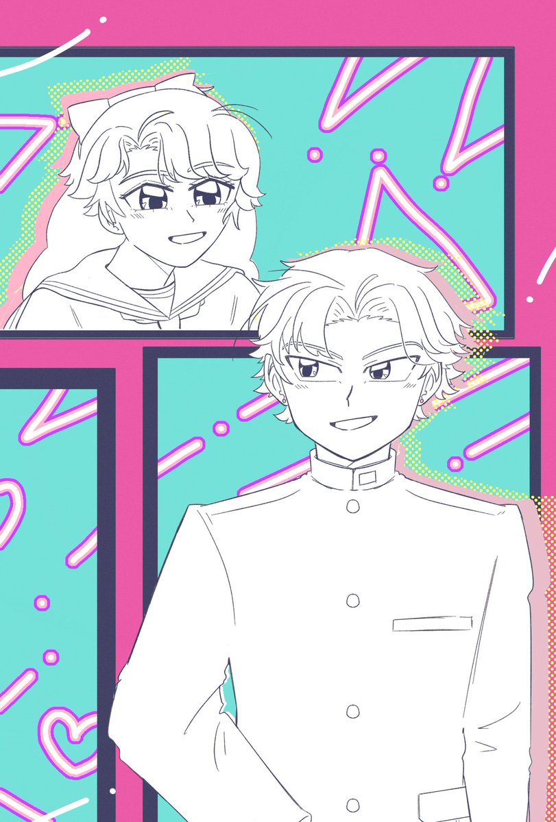 soluv_N's tweet photo. 創作兄妹✏️
 #一次創作 https://t.co/KY8t2Xk7va