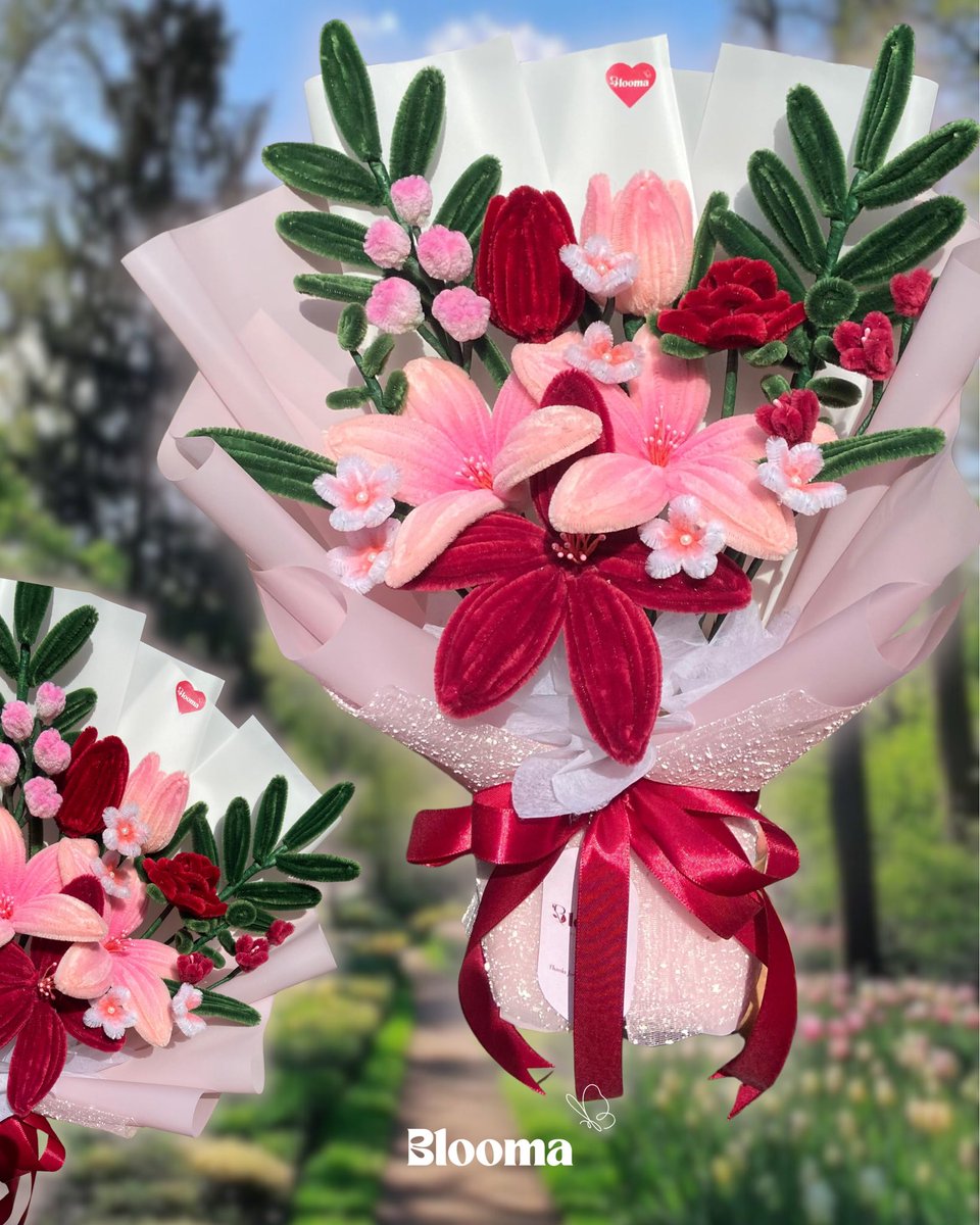 cloudflyz's tweet image. celebrate your someone by sending flower bouquet 🫶🏻

#flower #gift #craft #bouquet