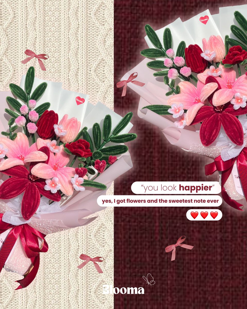 cloudflyz's tweet image. celebrate your someone by sending flower bouquet 🫶🏻

#flower #gift #craft #bouquet