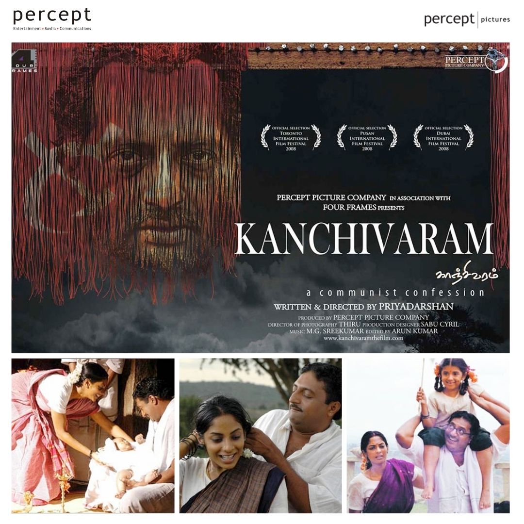 #Throwback to August 2010 at the 57th Filmfare Awards South, when Percept Pictures’ Kanchivaram made a mark by bagging 3 prestigious awards:
🏆 Best Director – Priyadarshan
🏆 Best Actor – Prakash Raj
🏆 Best Supporting Actor – Shammu

#Percept #PerceptPictures #Kanchivaram