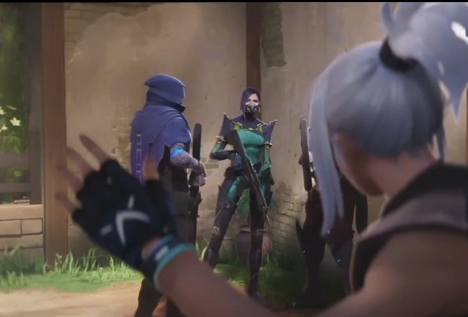 LlueveyeuReyna's tweet image. I SEE YOU GUYS?????!!!!!!!
#VALORANT #Shadowbite #Omen #Viper