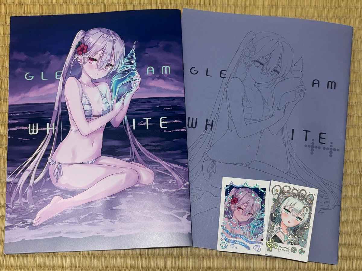 C106 SNSで情報見かけて気になったイラストレーターさんのセットを購入 