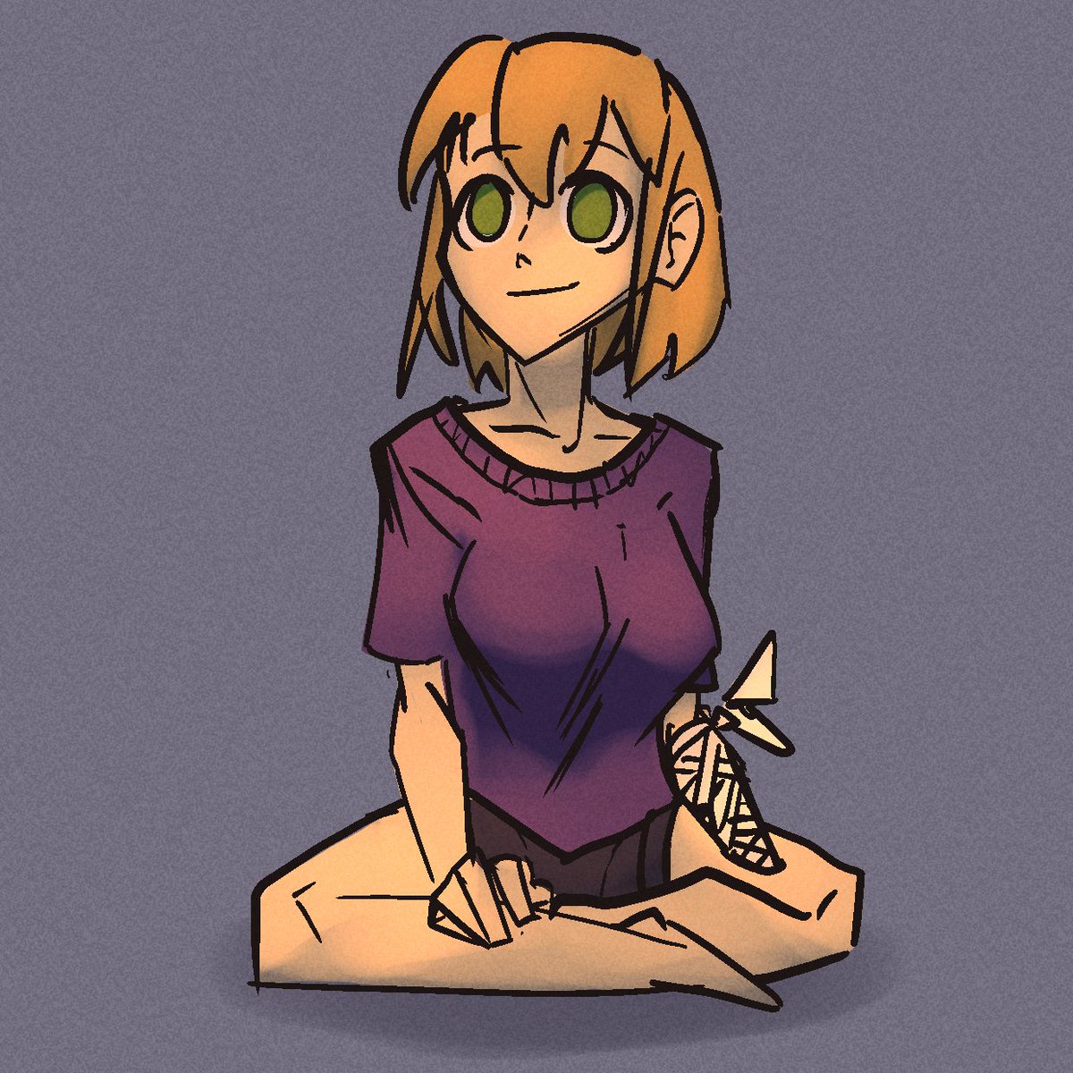 aoberryart's tweet photo. Relearning to draw for fun again. My love for my favorite dnd character I've played keeps me going. #rkgk #DnD #ocart https://t.co/rMpNWIQ8Ph