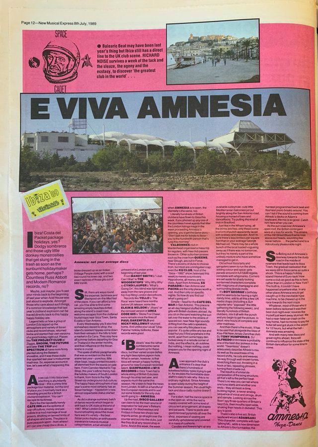 NME, 8 July 1989 / Amnesia Ibiza

#oldskool #rave #80s #90s 

📷⬇️
x.com/nothingelseon/…