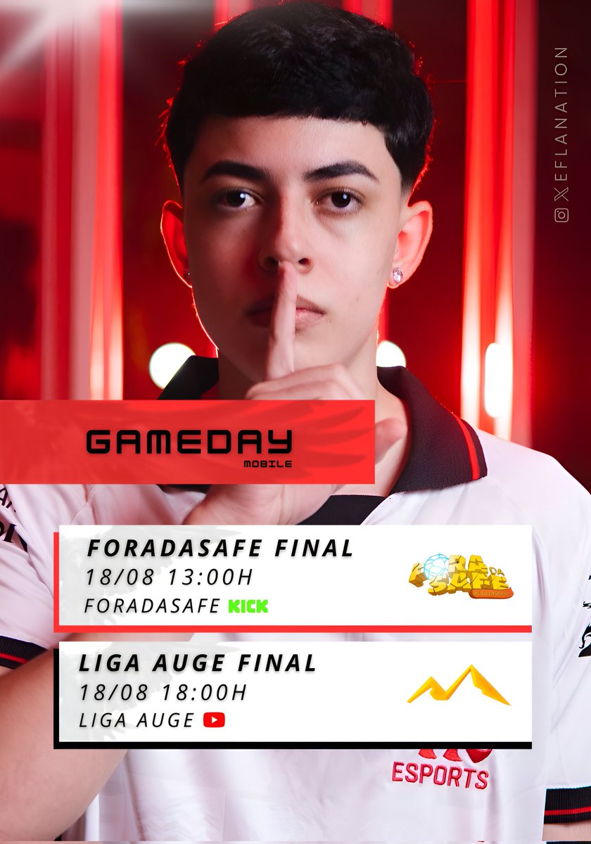 eflanation's tweet photo. HOJE TEM FLA MEDELLÍN NO MOBILE 🔴⚫
SEGUE ABAIXO OS COMPROMISSOS DA NOSSA EQUIPE NO DIA DE HOJE, NAÇÃO!
#GOFLA #GOMDL https://t.co/4H4xbyIXp2