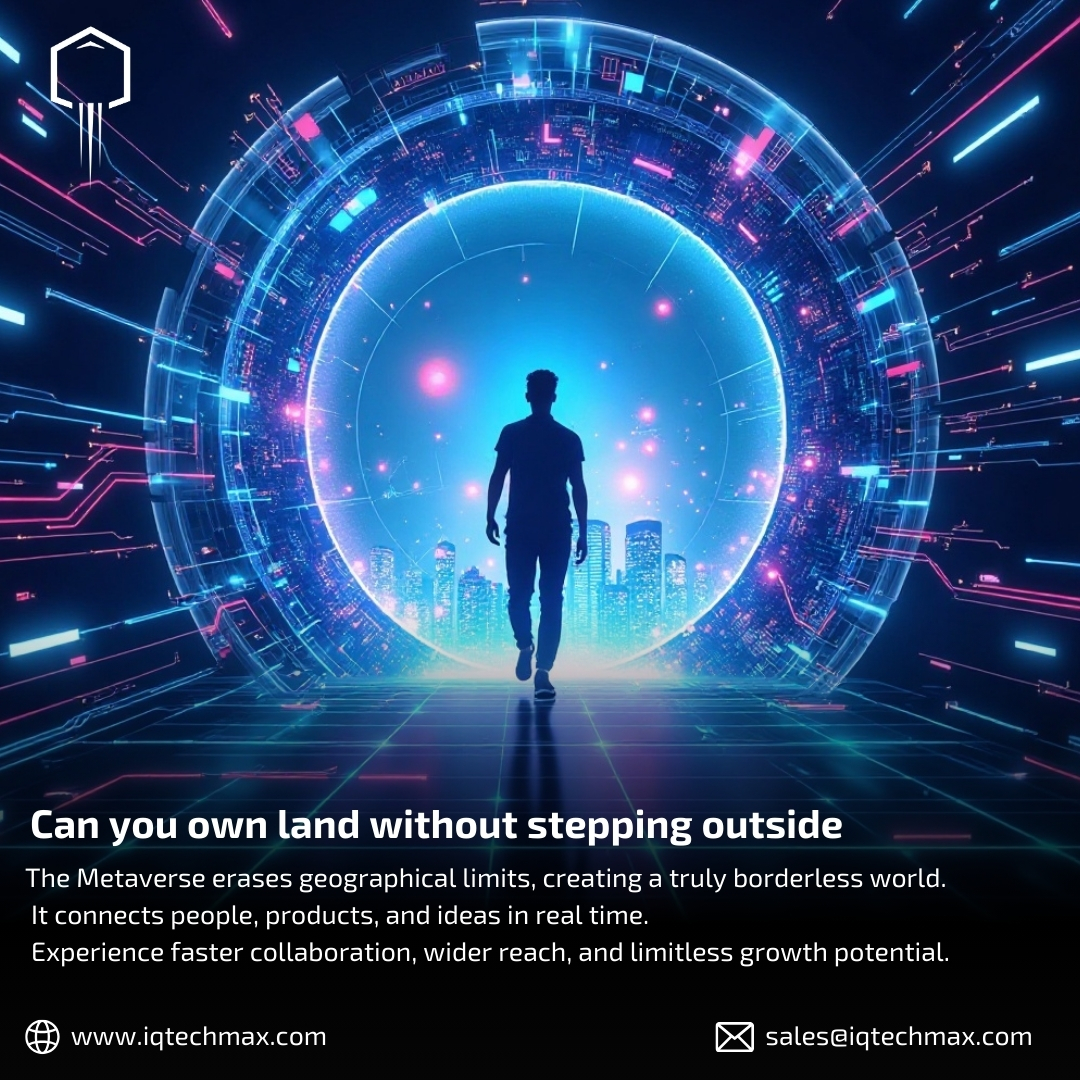 TechmaxIq's tweet image. Step into the Future with the Metaverse
At IQTechMax, we build digital spaces where teams:
* Meet & collaborate
* Share ideas seamlessly
* Work together—anytime, anywhere
Breaking boundaries of location with immersive teamwork.
#Metaverse #FutureOfWork #IQTechMax