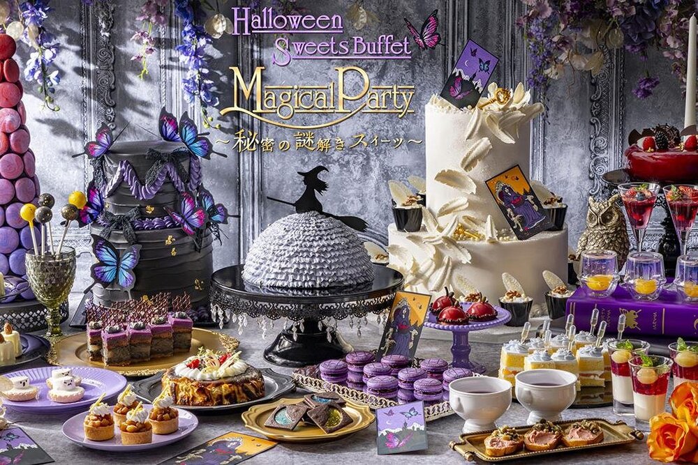 ヒルトン東京ベイ"魔女の謎解き"ハロウィンスイーツビュッフェ、ゴーストモチーフのタルト - fashion-press.net/news/137070