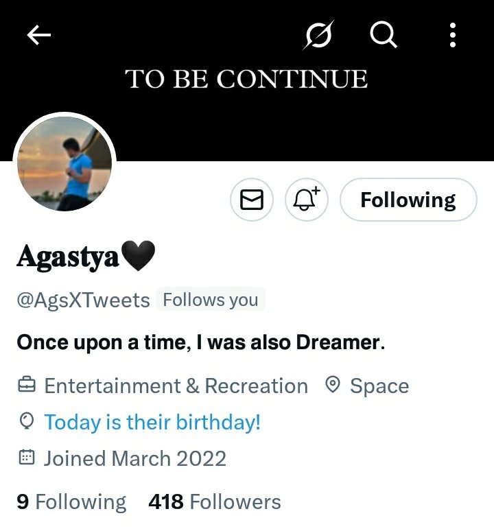 अतिप्रिय भाई <a href="/AgsXTweets/">𝐀𝐠𝐚𝐬𝐭𝐲𝐚🖤</a>  को जन्मदिन की हार्दिक बधाई, एवं शुभकामनायें... 🌺
आप यूं ही चमकते रहिये.. ईश्वर से यही प्रार्थना करूंगा 🌺
#happybirthday