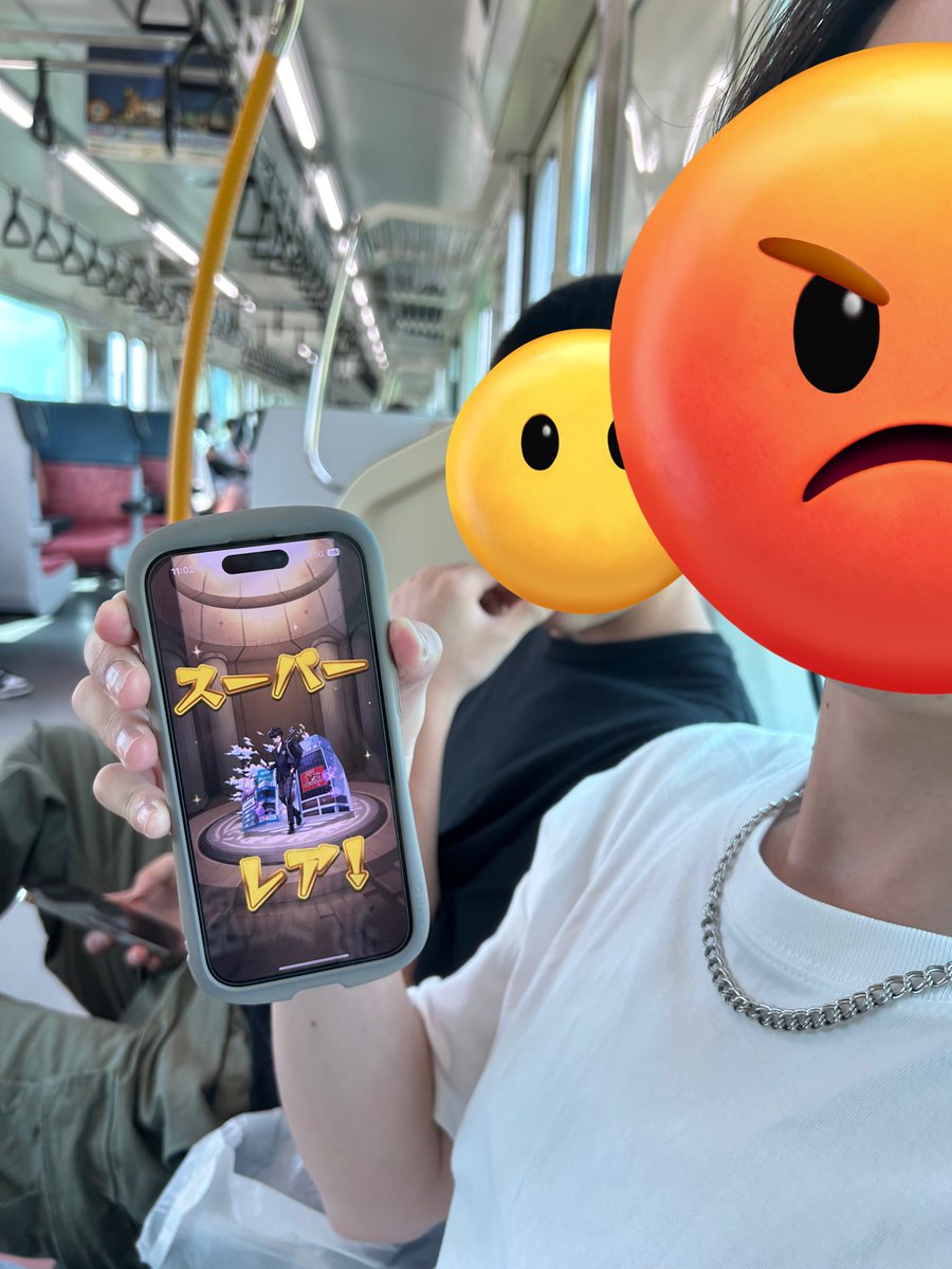 友達がさらっと単発で引いてて腹立つ🤬