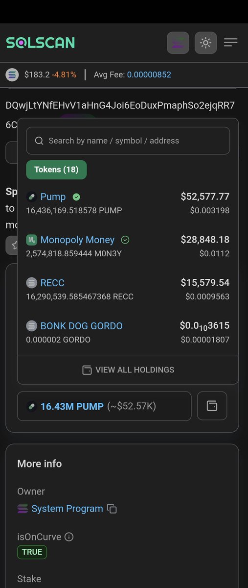 fatihcrypto1's tweet image. You checked the top holder wallets? Only smart ones know whats coming. $recc #recc #rwa