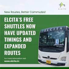 bangalore's tweet image. ELCITA is providing FREE Metro Feeder Shuttle Services to ensure a smooth, last-mile connection with Yellow Line. 

Route details PDF is in the link below.

Routes for EC 1 -  1A, 1B and 1C
Routes for EC 2 - 2A, 2B

elcita.in/wp-content/upl…