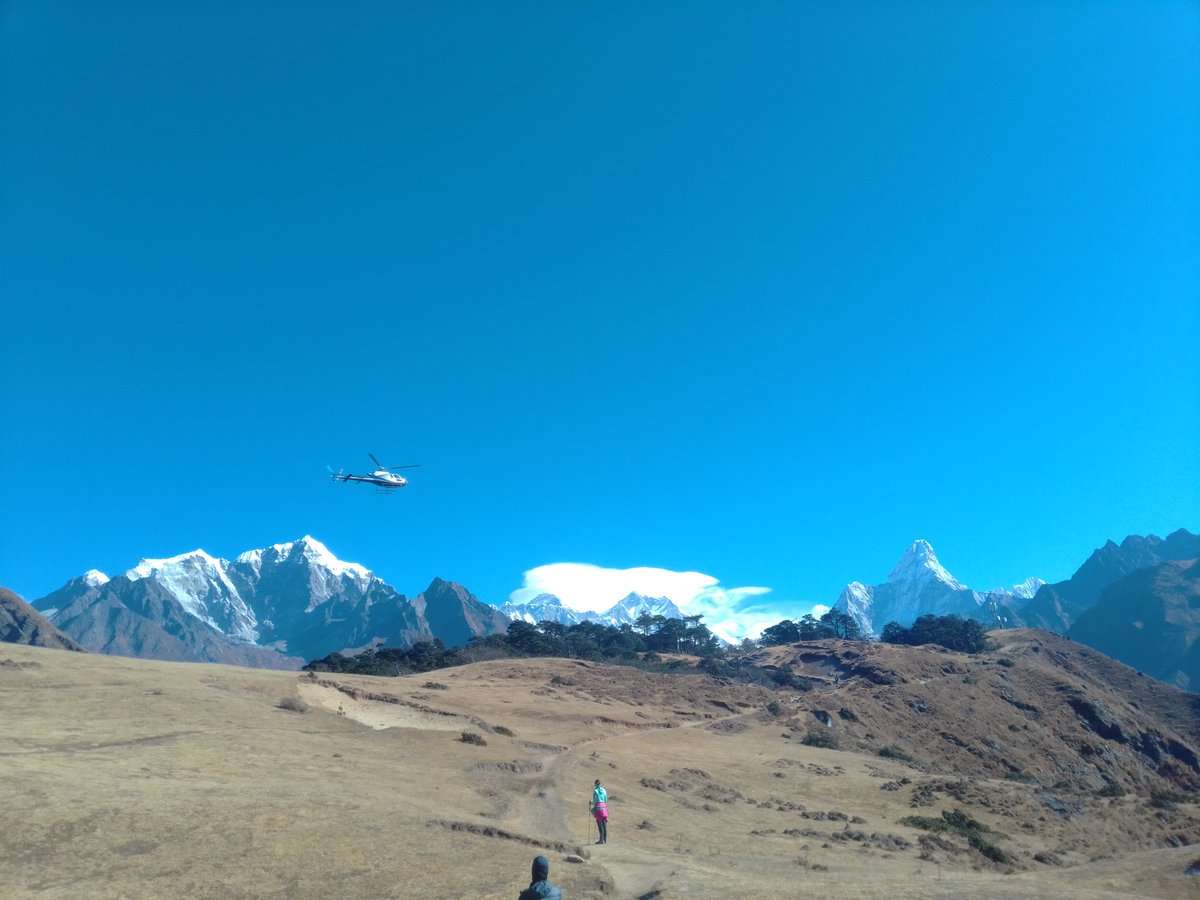 BoundlessAdvent's tweet photo. The three-hour Everest Helicopter tour was excellent in Nepal. Are you thinking of solving your ego one day? Look there for more information, https://t.co/W1LMmoX8Yk
#Everesthelicoptertour #Everest #Helicopter #Travel #Himalaya_Times #boundlessadventure https://t.co/BmIEmNhBst