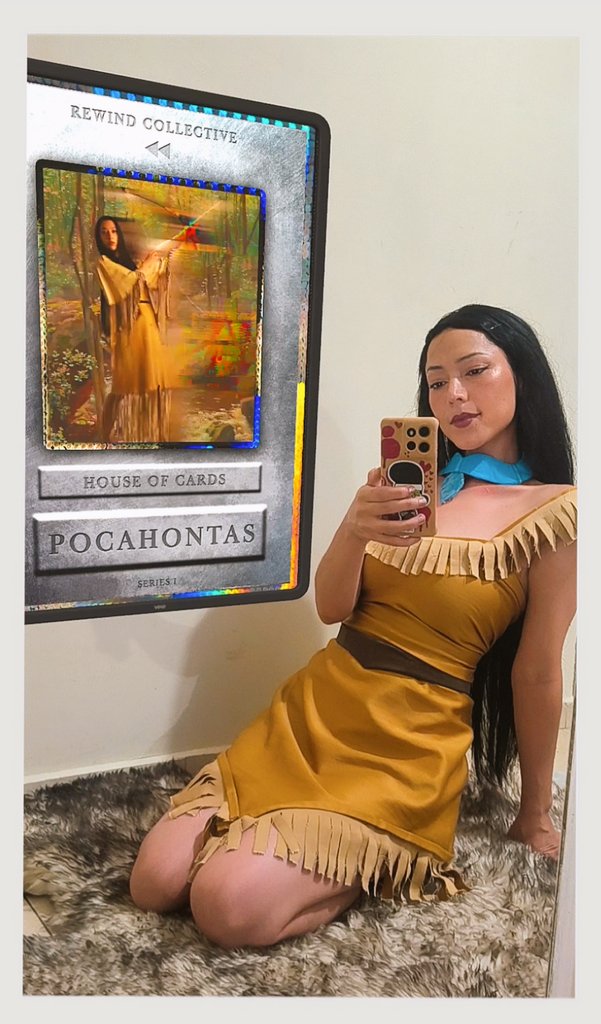 Good night, may you dream as lightly as butterflies in the air 🦋🦋

Veve Digital Collectibles #Pocahontas #Ar 🤎