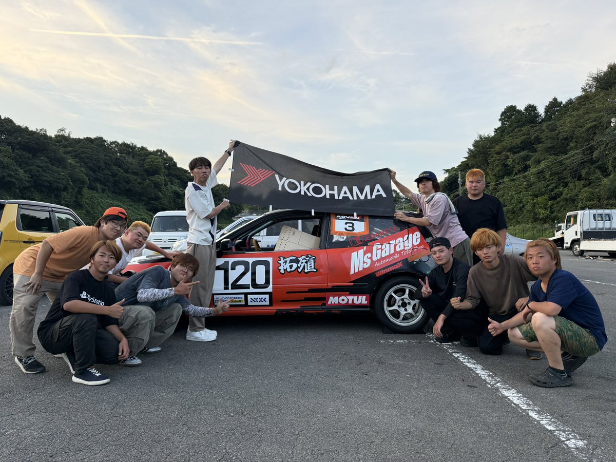 tuac120's tweet photo. 全日本学生ジムカーナ2025正式結果

団体 7位
個人 6位 (4年 光山 恭佑)
    
個人では6位入賞を果たすことが出来ましたが、団体では0.5秒足りず入賞を逃す結果となってしまいました。 昨年は団体個人共に3位表彰台を獲得しただけに悔しい結果となってしまいました
 #全日G2025  #全日本学生ジムカーナ https://t.co/ve7a6QTh4x