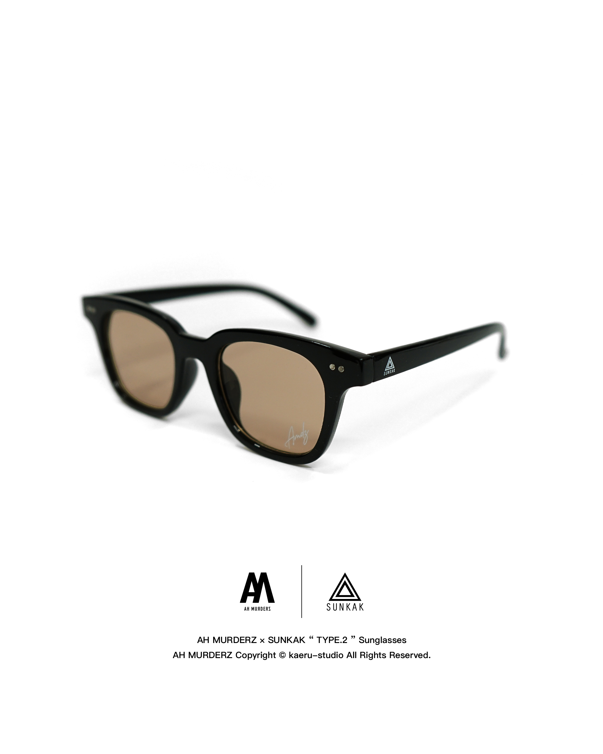小物 AH MURDERZ SUNKAK TYPE.2 Sunglasses AH MURDERZ × SUNKAK “ Type.2 “ Sunglasses - limited 70 - AH