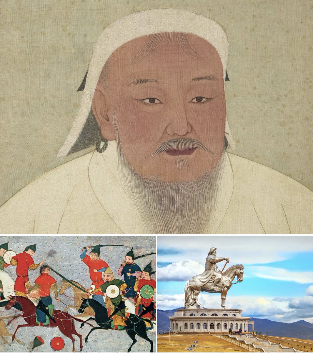 #TalDiaComoHoy 
18 de Agosto de 1227, muere Gengis Kan.