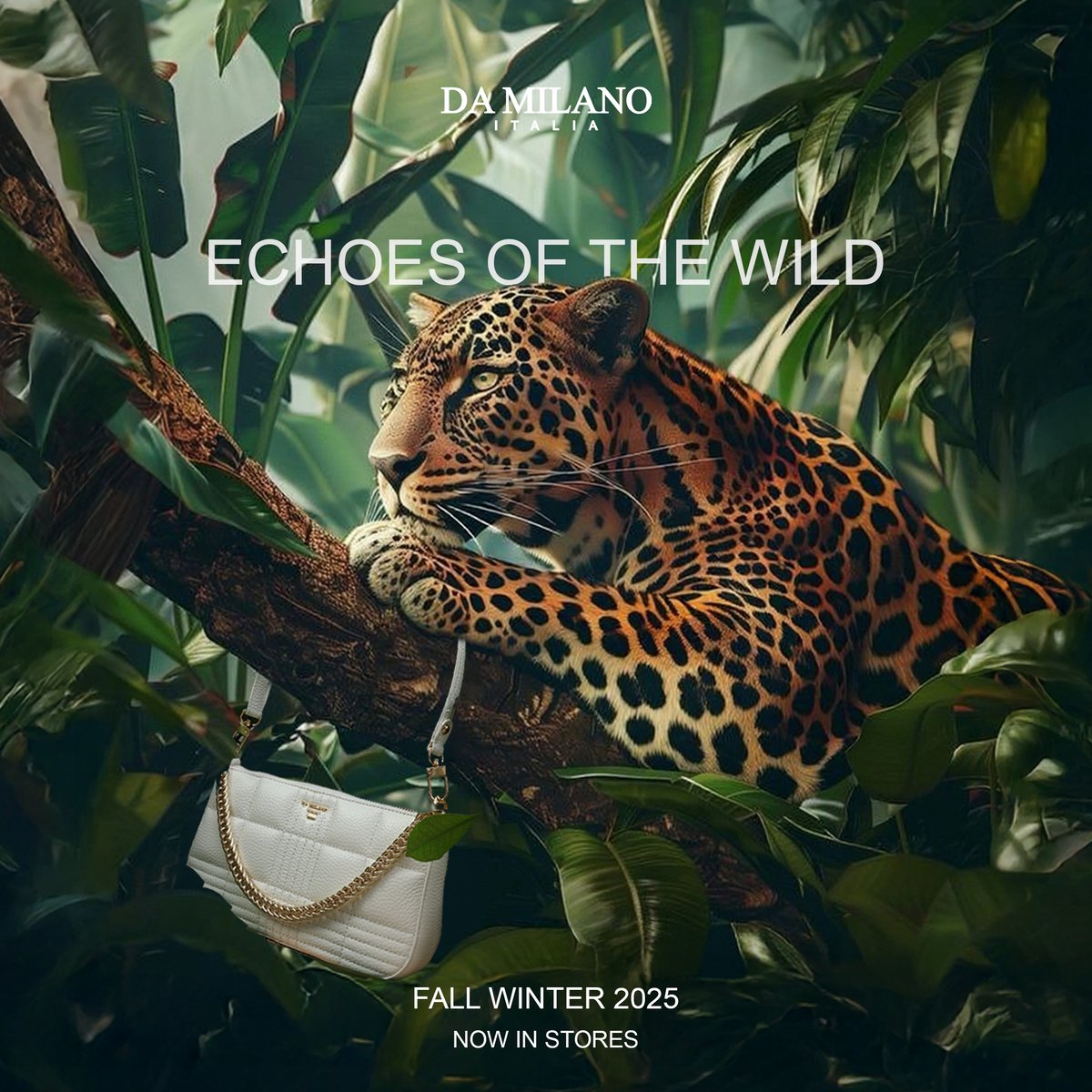 TheGVKone's tweet image. Unleash your wild side. 🐆
#DaMilano #EchoesOfTheWild #FallWinter2025 #LuxuryBags #BoldAndBeautiful