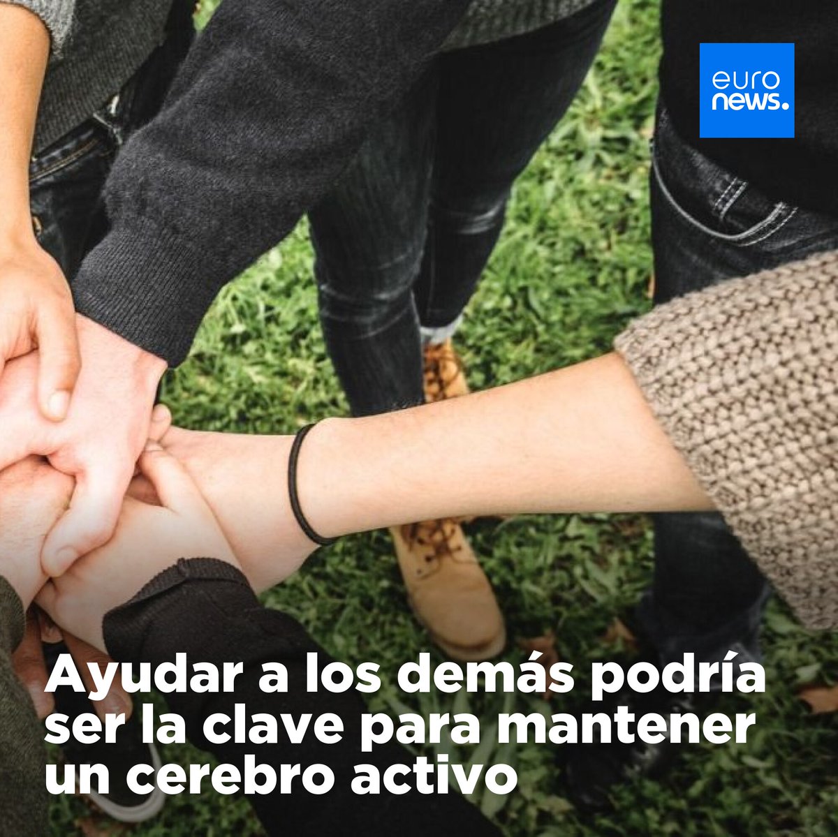 Según un estudio, ayudar a la gente, tanto de forma organizada como informal, podría mejorar la salud cerebral de las personas mayores.
➡️ l.euronews.com/Ry63