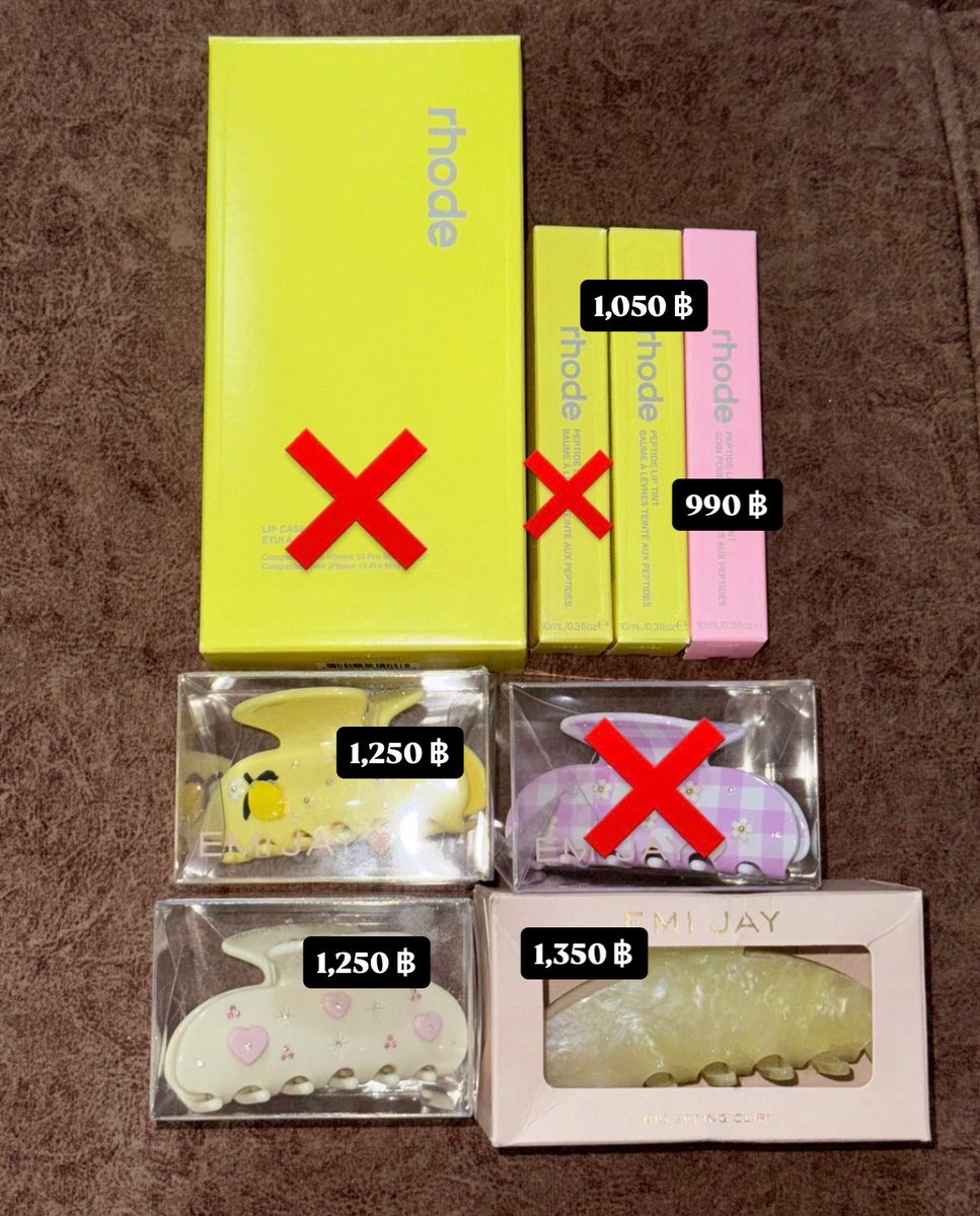Friend_preorder's tweet photo. ด่วนของหลุดค้าบ❗️
ราคาอยู่ในภาพค่า ของพร้อมส่งคับ✨
❌รับผ่อนนะค้าบบ❌
สนใจทักมาสอบถามได้เลยค่า💌
#rhode #emijay #พรีเมกา #พร้อมส่ง https://t.co/29LgSQH4YN