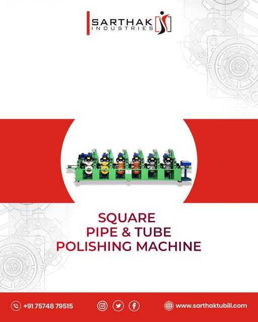 sarthaktubemil's tweet image. Buy "Square Pipe &amp;amp; Tube Polishing Machine" from #SarthakIndustries

📱+9175748 79515
📍Plot No-116, Rudra Industrial Park, B/H N.K Industrial Park-1, Bakrol-Bujrang, Ahmedabad.
💬wa.me/+917574879515
🌐sarthaktubemill.com/accessories

#squarepipe #tubepolishing  #industrialpark