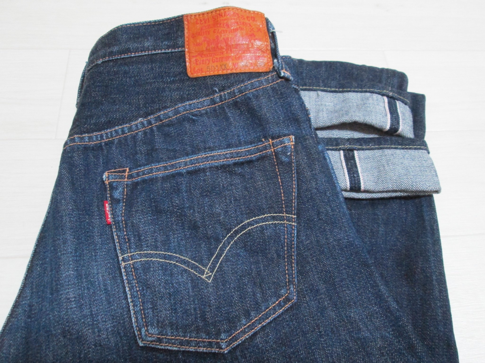 Levis Big E 47501 日本製復刻版　W34 サイドジップ Levis Big E 47501 日本製復刻版 W34 サイドジップ - メルカリ