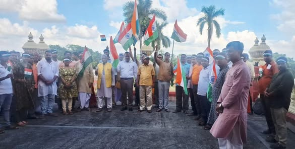 Celebration of #HarGharTiranga2025 by NSS unit of K.S.D.S.U, Darbhanga, Bihar
<a href="/YASMinistry/">YAS Ministry</a>
<a href="/mansukhmandviya/">Dr Mansukh Mandaviya</a>
<a href="/khadseraksha/">Raksha Khadse</a>
<a href="/mybharatgov/">Mera Yuva Bharat - MY Bharat</a>
<a href="/_NSSIndia/">NSS India</a>