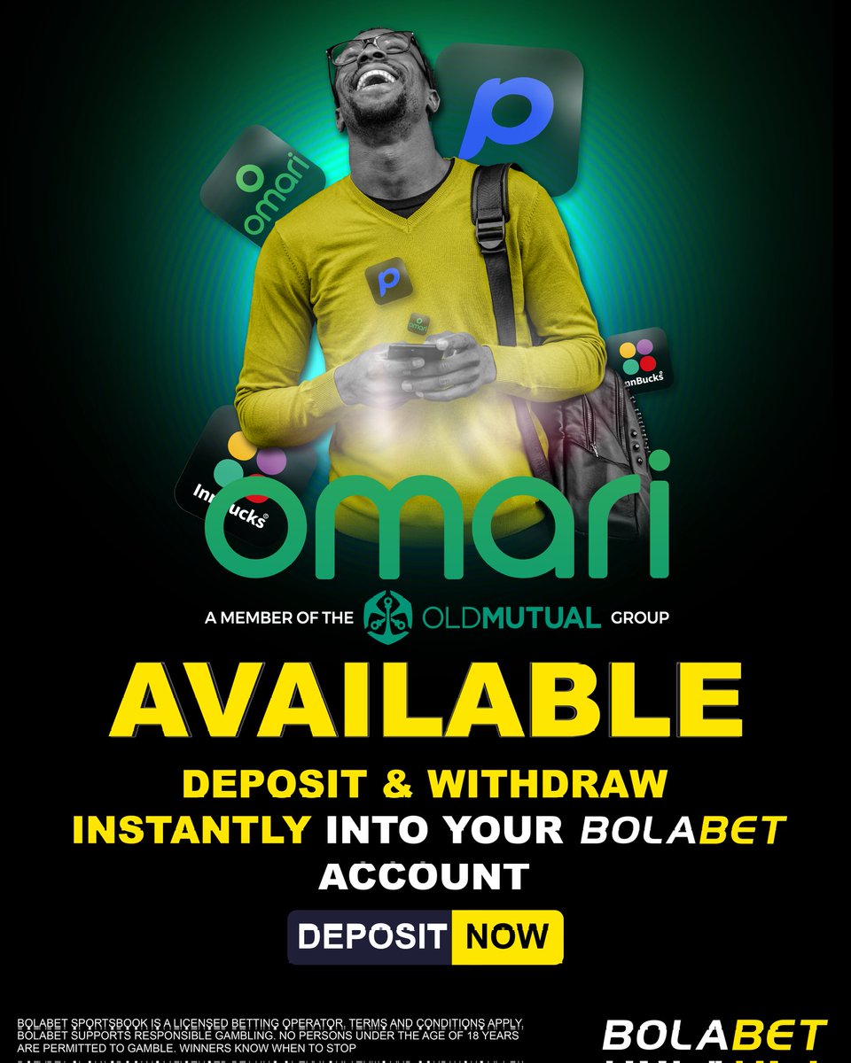 Deposits and withdrawals made easy and safer neOmari. Zvakarongeka kuBolabet.