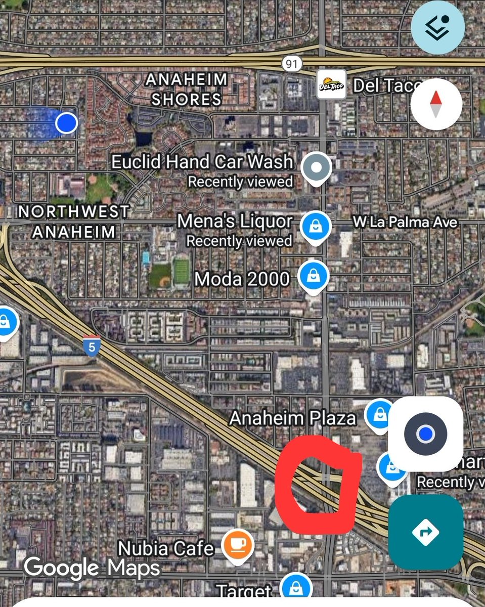 Holy cow, my heart goes out to this woman's family. This was about an hour ago too. I guess she was ejected from her vehicle in this wreck. On the 5 fly near Euclid st, close to my home