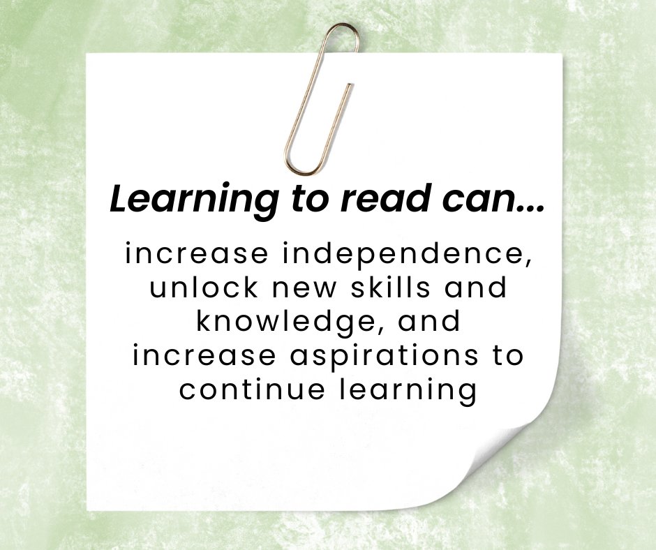 ReadEasyUK's tweet image. In some areas of the UK, up to 10% of working-age adults struggle to read or are unable to read. If you know someone who struggles to read, let them know we are here to help. 
#LearnToRead #AdultLiteracy #Literacy #LifeSkill #Writing #Reading #MyReadEasy #ReadEasyWorks