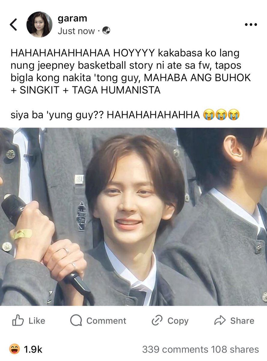 aveuxc's tweet photo. — kung meron mang tumalsik at masubsob sa basurahan ng jeep dahil sa lakas ng preno, 'di ba dapat tulungan? pero bakit itong siraulong kasama mo ay sinabihan ka pa ng, "EYY! THREE POINTS!" 

Jeonghan Hacker: Season 2 https://t.co/duooBxUTeY