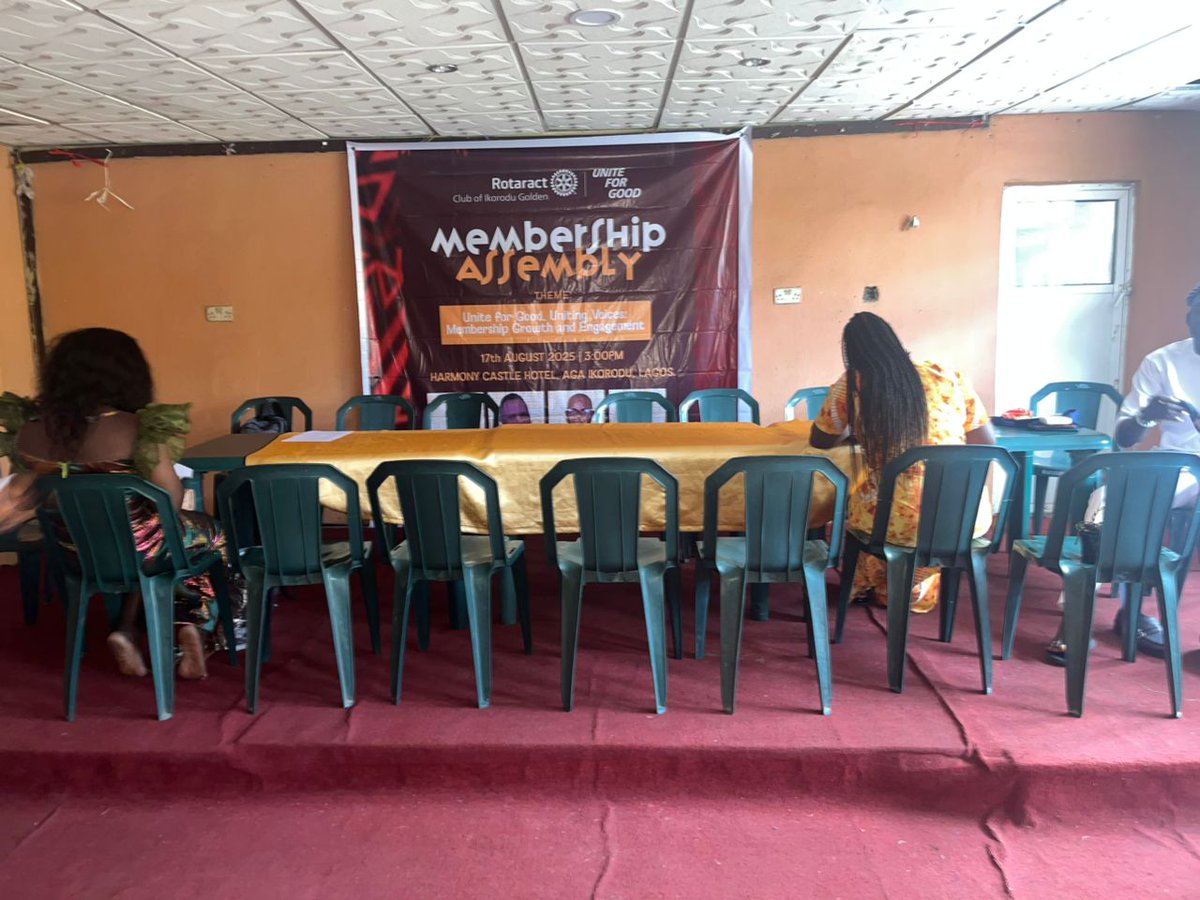 Rota_IkdGolden's tweet photo. To every member and prospective Rotaractor present, your participation, questions, and enthusiasm were truly the soul of this event. Let us carry forward the energy and commitment shown today as we grow together in service.

Unite for Good, Uniting Voices — the journey continues https://t.co/QGtMCkVEYi