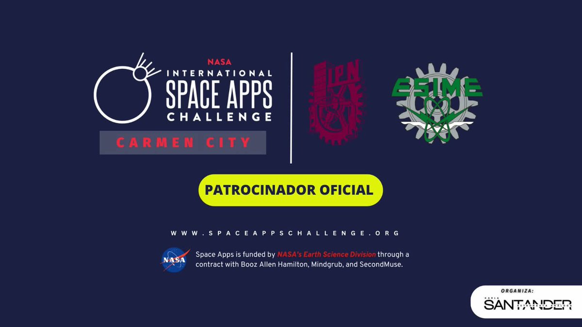 NASA International Space Apps Carmen, Campeche 🇲 tweet media