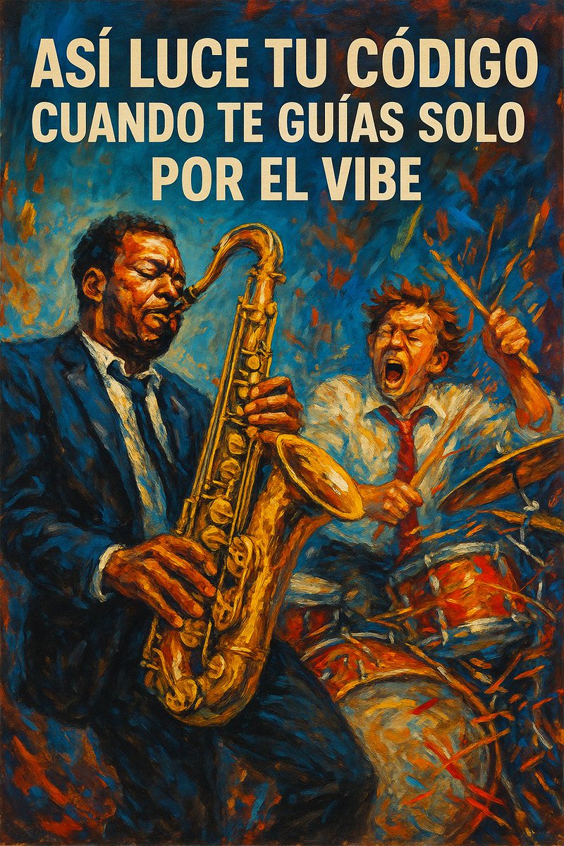 domini_code's tweet image. El vibe coding te da flow.
También funciones de 300 líneas y un Frankenstein que ni tú entiendes.
Programar no es arte abstracto.
Es ingeniería: estructura, contexto y propósito.
El vibe puede ayudarte.
Pero nunca ser tu amo.
#vibecoders #Dominicode