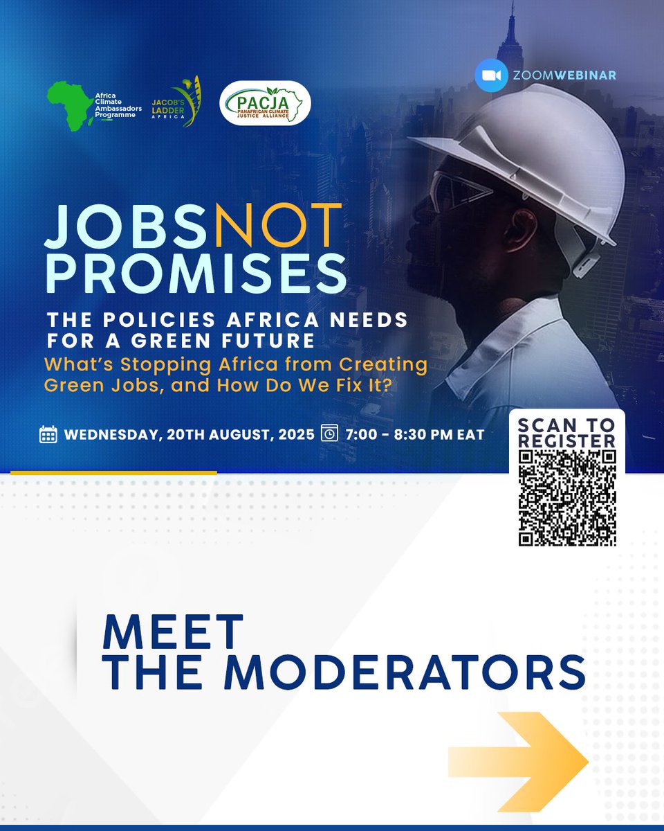 ACAProgramme's tweet image. 𝗪𝗲𝗯𝗶𝗻𝗮𝗿 𝗜𝗻𝘃𝗶𝘁𝗲: 𝗝𝗼𝗯𝘀 𝗡𝗼𝘁 𝗣𝗿𝗼𝗺𝗶𝘀𝗲𝘀: 𝗧𝗵𝗲 𝗣𝗼𝗹𝗶𝗰𝗶𝗲𝘀 𝗔𝗳𝗿𝗶𝗰𝗮 𝗡𝗲𝗲𝗱𝘀 𝗳𝗼𝗿 𝗮 𝗚𝗿𝗲𝗲𝗻 𝗙𝘂𝘁𝘂𝗿𝗲
Join us on 𝗪𝗲𝗱𝗻𝗲𝘀𝗱𝗮𝘆, 𝟮𝟬𝘁𝗵 𝗔𝘂𝗴𝘂𝘀𝘁 𝟮𝟬𝟮𝟱, 𝟳:𝟬𝟬–𝟴:𝟯𝟬 𝗣𝗠 𝗘𝗔𝗧 for a crucial dialogue on how Africa can…